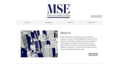 Desktop Screenshot of mselaw.com